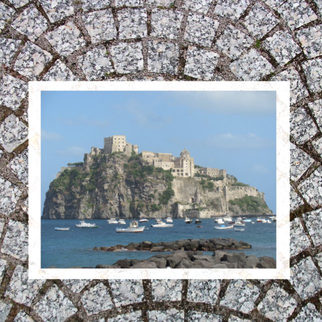 Carte Postale Château Aragonais, Ischia, Italie (Créateur téléchargé)