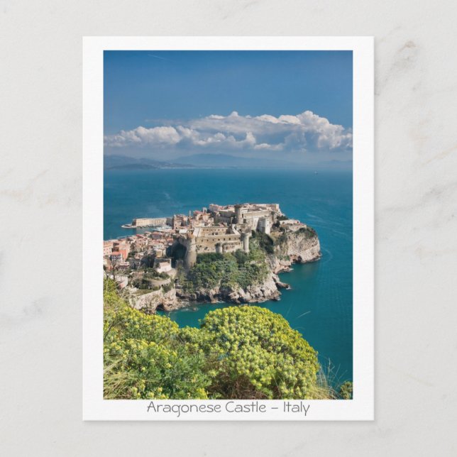 Carte Postale Château Aragonese - Italie (Devant)