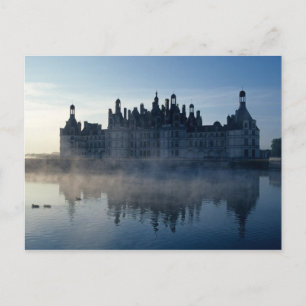 Carte Postale Château Chambord à l'aube, Loir-et-Cher, Loire