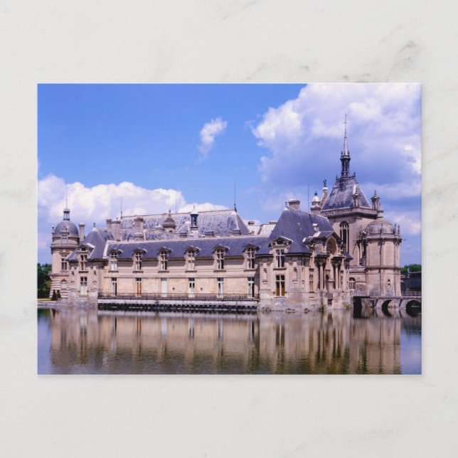 Carte Postale Château Chantilly, Oise, France (Devant)