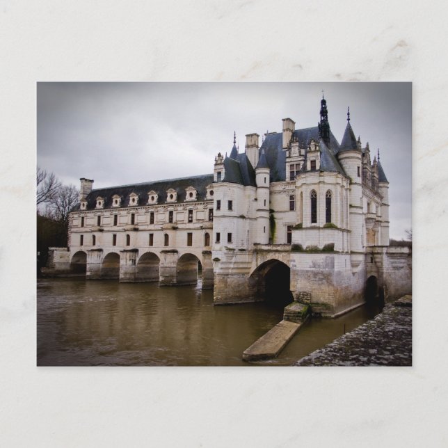 Carte Postale Château Chenonceau (Devant)
