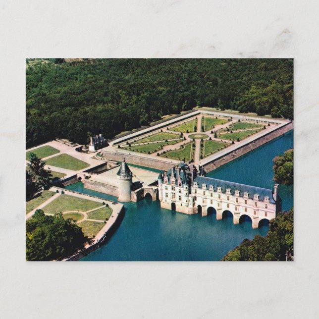 Carte Postale Château Chenonceaux, Indres et Loire (Devant)