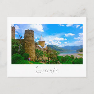 Carte Postale Château d'Ananuri Géorgie Aragvi Caucuses Montagne