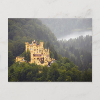 Carte Postale Château Dans Les Arbres