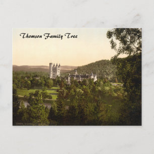 Carte Postale Château de Balmoral, Royal Deeside, Écosse
