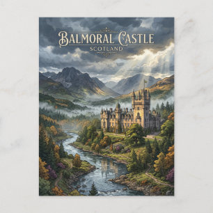 Carte Postale Château de Balmoral Royaume-Uni