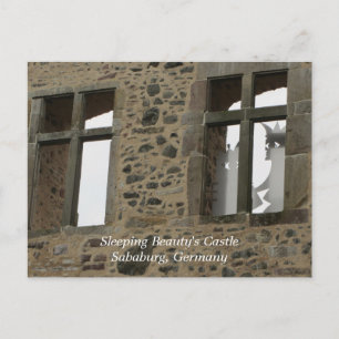 Carte Postale Château de Beauté Dorante - Sababurg Allemagne