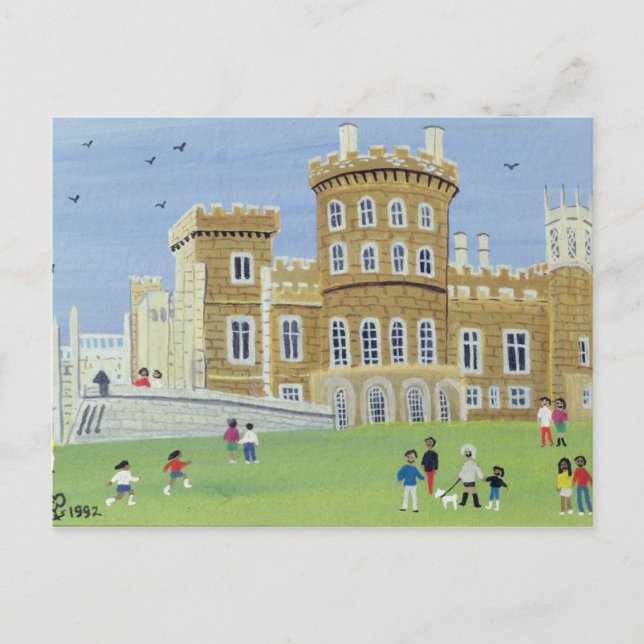 Carte Postale Château de Belvoir 1992 (Devant)