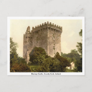Carte Postale Château de Blarney, Cork, Munster, Ireland