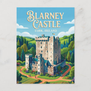 Carte Postale Château de Blarney Irlande