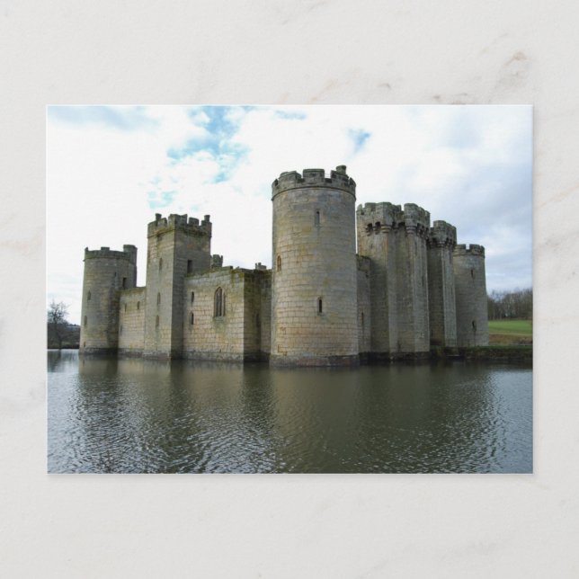 Carte Postale Château de Bodiam (Devant)
