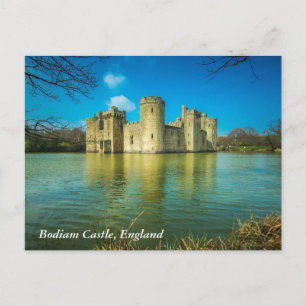 Carte Postale Château de Bodiam pittoresque dans East Sussex Eng