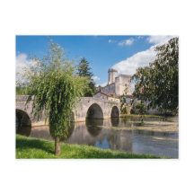 Château de Bourdeilles et Pont de Pierre, France