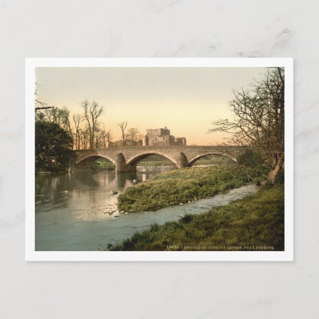 Carte Postale Château de Broughman, Lake District, Cumbria, Angl (Devant)