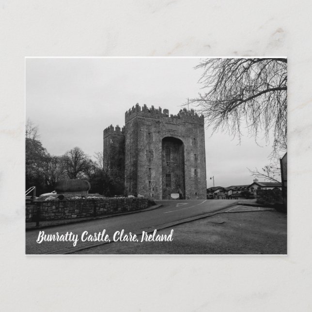 Carte Postale Château de Bunratty, Clare, Irlande (Devant)