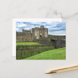 Carte Postale Château de Caerphilly au pays de Galles