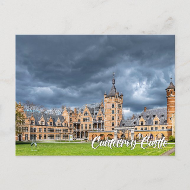 Carte Postale Château de Cantecroy, Mortsel, Belgique (Devant)