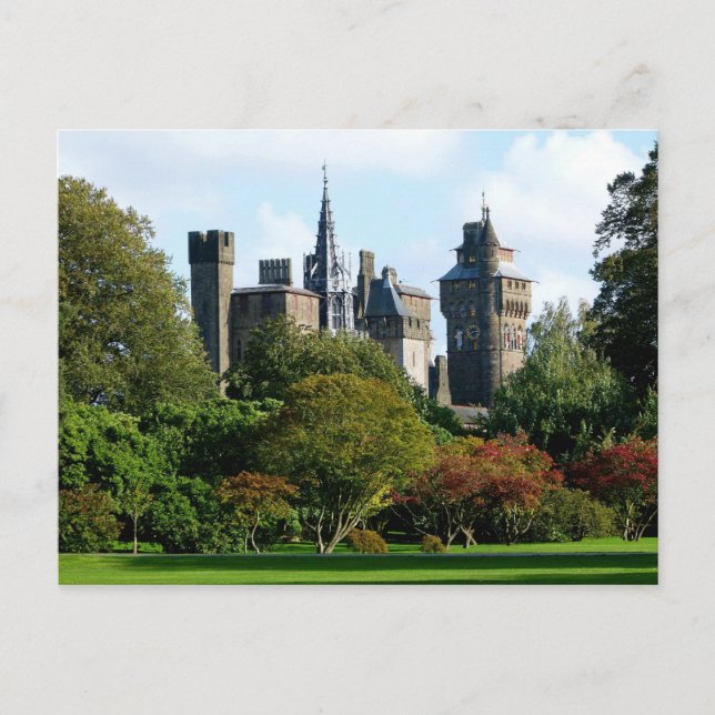 Carte Postale Château de Cardiff II (Devant)