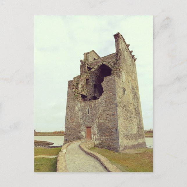 Carte Postale Château de Carrigafoyle, Irlande (Devant)
