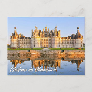 Carte Postale Château de Chambord, Chambord, France