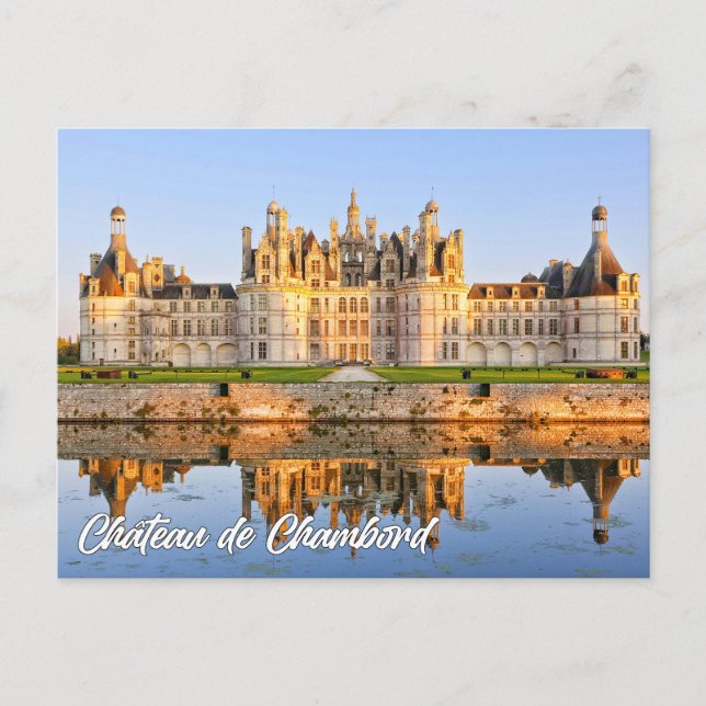 Carte Postale Château de Chambord, Chambord, France (Devant)