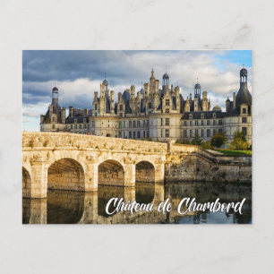 Carte Postale Château de Chambord, Chambord, France