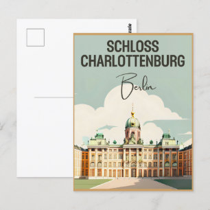 Carte Postale Château de Charlottenburg - Château de Charlottenb