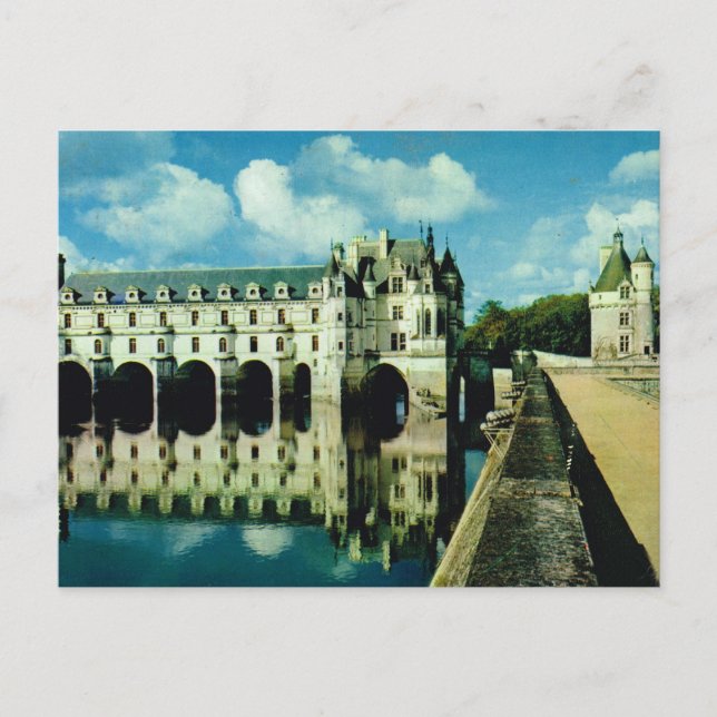 Carte Postale Château de Chenonceau, Indre et Loire 1 (Devant)
