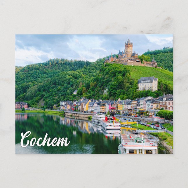 Carte Postale Château de Cochem, Allemagne (Devant)