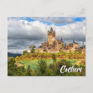 Carte Postale Château de Cochem, Allemagne