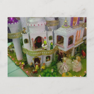 Carte Postale Château de conte de fées miniature