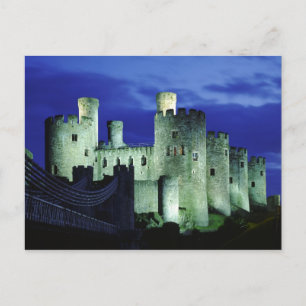 Carte Postale Château de Conwy, Gwynedd, Pays de Galles