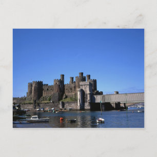 Carte Postale Château de Conwy Nord du Pays de Galles