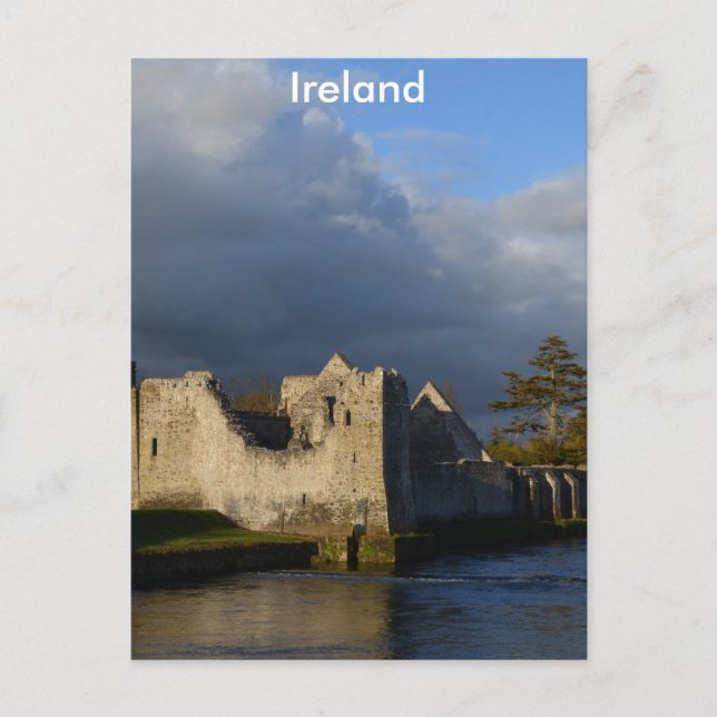 Carte Postale Château de Desmond à Adare Irlande (Devant)