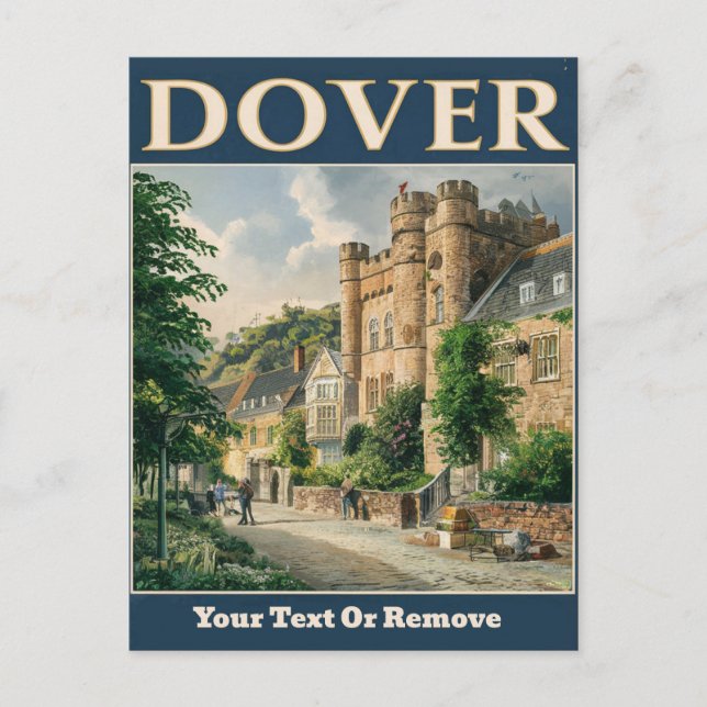 Carte Postale Château de Dover (Devant)