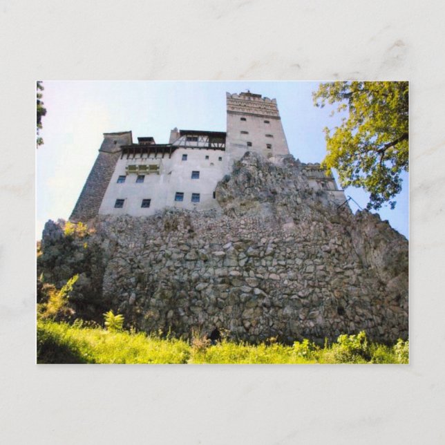 Carte Postale Château de Dracula, Bran, Regard (Devant)