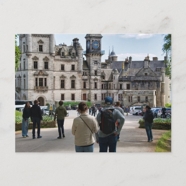 Carte Postale Château de Dunrobin, Écosse (Devant)