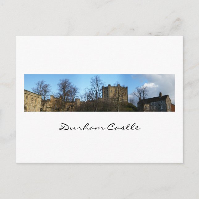 Carte Postale Château de Durham Panorama (Devant)