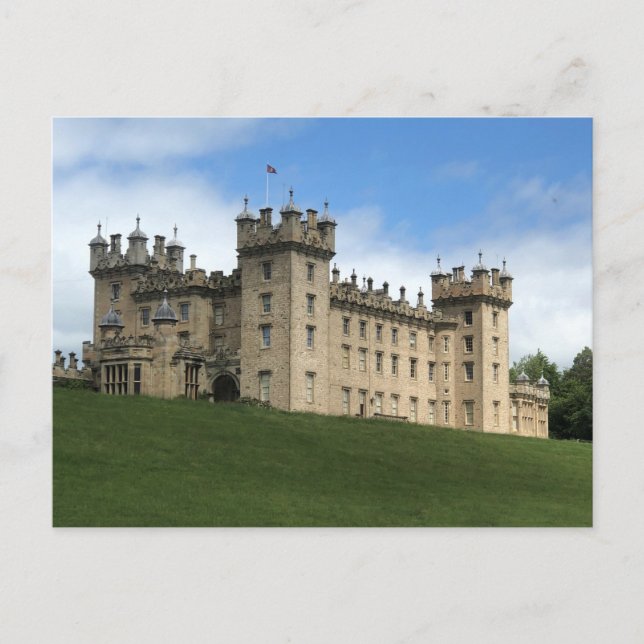 Carte Postale Château de Floors, Kelso, Écosse (Devant)