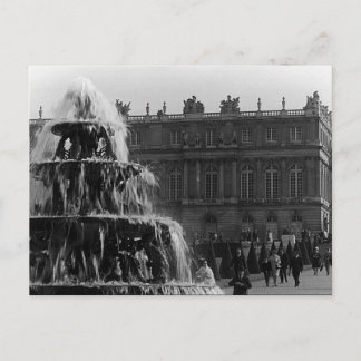 Carte Postale Château de France vintage Fontaine Pyramide Versai