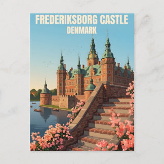 Carte Postale Château de Frederiksborg Danemark Renaissance Roya