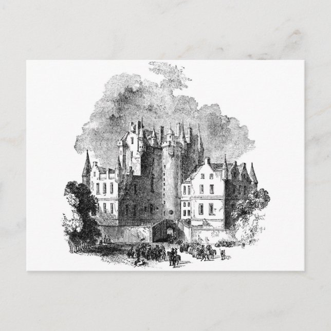 Carte Postale Château de Glamis (Devant)
