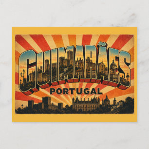 Carte Postale Château de Guimarães Portugal