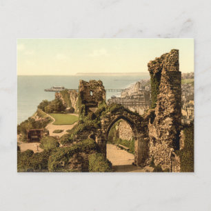 Carte Postale Château de Hastings, Hastings, Sussex, Angleterre