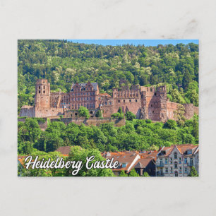 Carte Postale Château de Heidelberg, Allemagne
