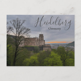 Carte Postale Château de Heidelberg Allemagne