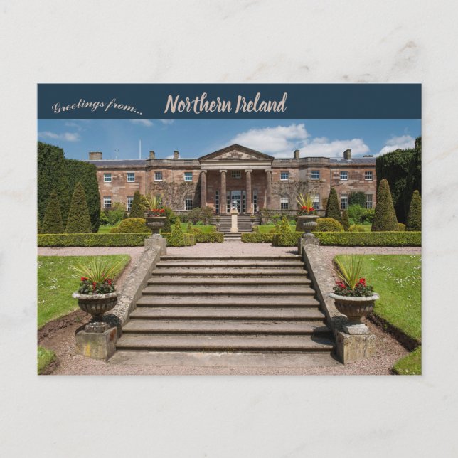 Carte Postale Château de Hillsborough en Irlande du Nord (Devant)