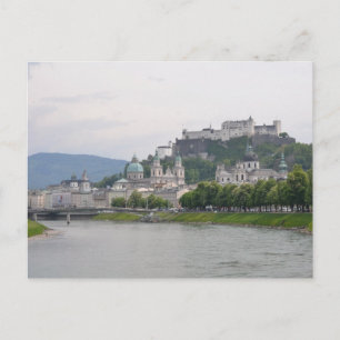 Carte Postale Château de Hohensalzburg, Salzbourg, Autriche