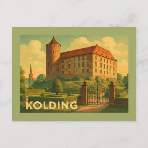Carte Postale Château de Kolding Danemark
