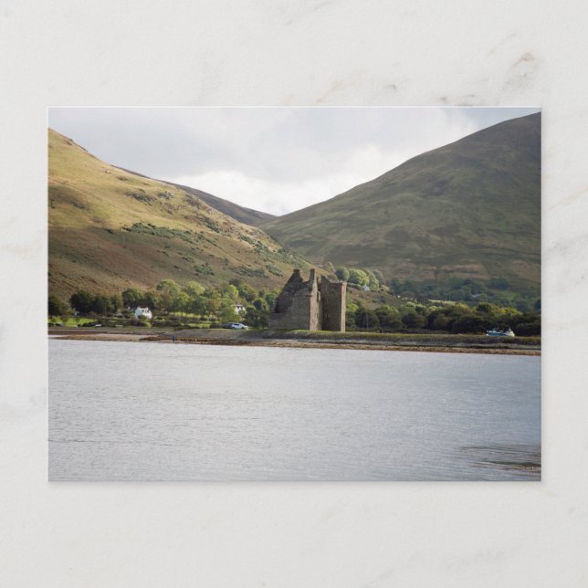 Carte Postale Château de Loch Ranza (Devant)